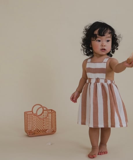 organic zoo - Sienna Stripes Apron Skirt