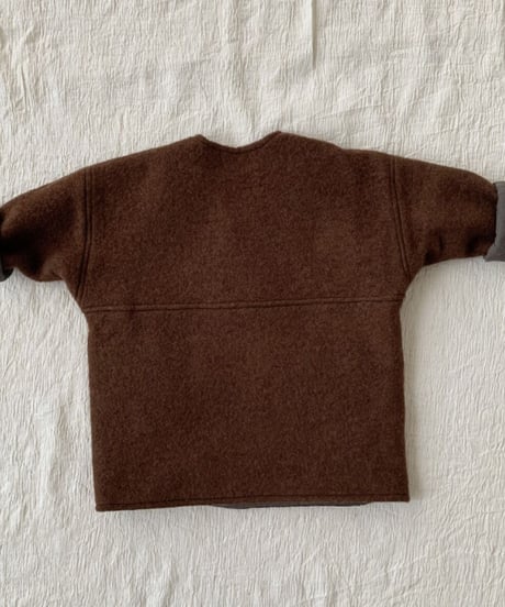HELLO LUPO - Lupo Kimono Coat / brown (18m〜5y size)