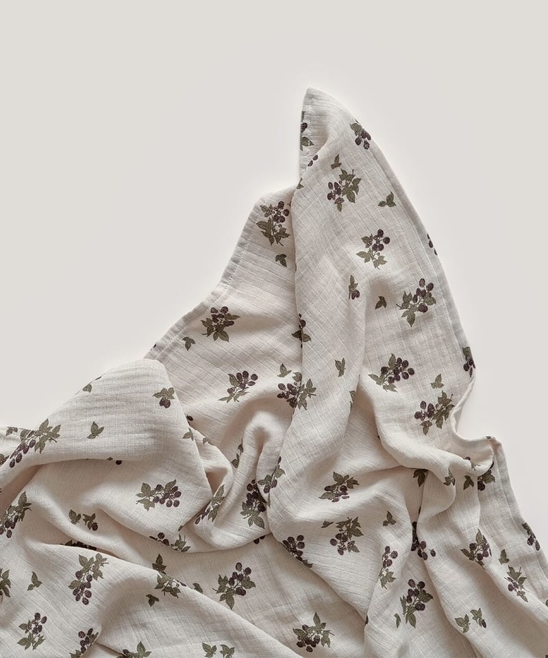 garbo&friends - Blackberry Muslin Swaddle Blank