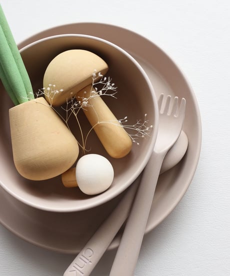 cink - Bamboo Bowl  & cutlery set