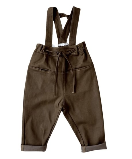 HELLO LUPO - Lupo Jeans / brown denim (18m〜5y size)
