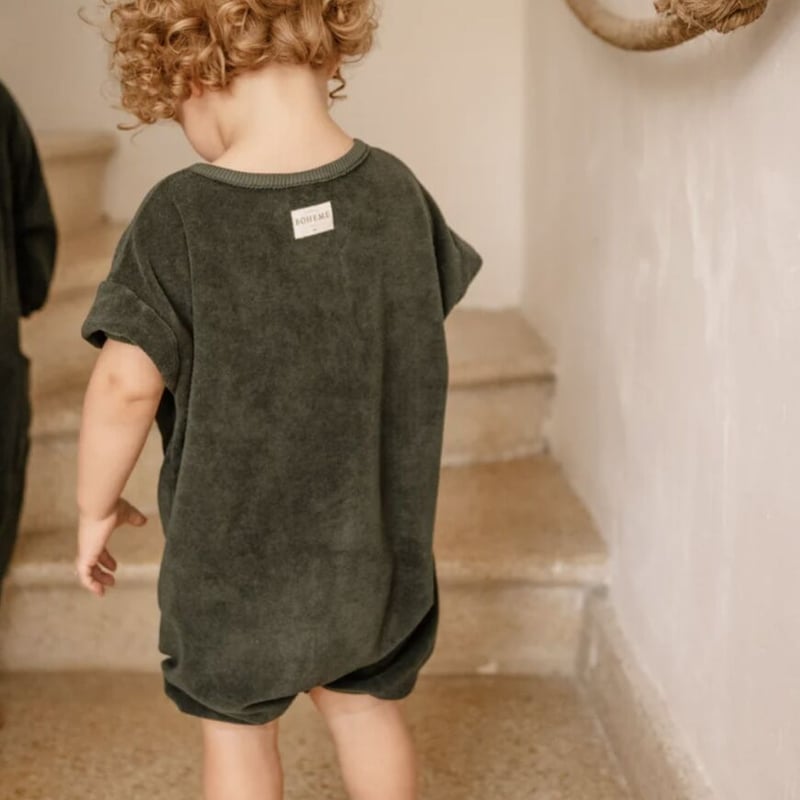 【RY】STUDIO BOHEME ROMPER BEBECITO 他 STUDIO BOHEME PARIS】ROMPER BEBECITO - BLUE STR