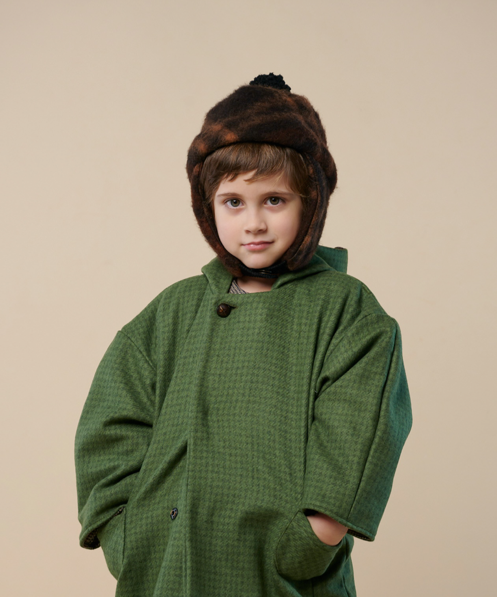 hello lupo 帽子 HELLO LUPO - Tommy Hat - Chestnut | UANDEL