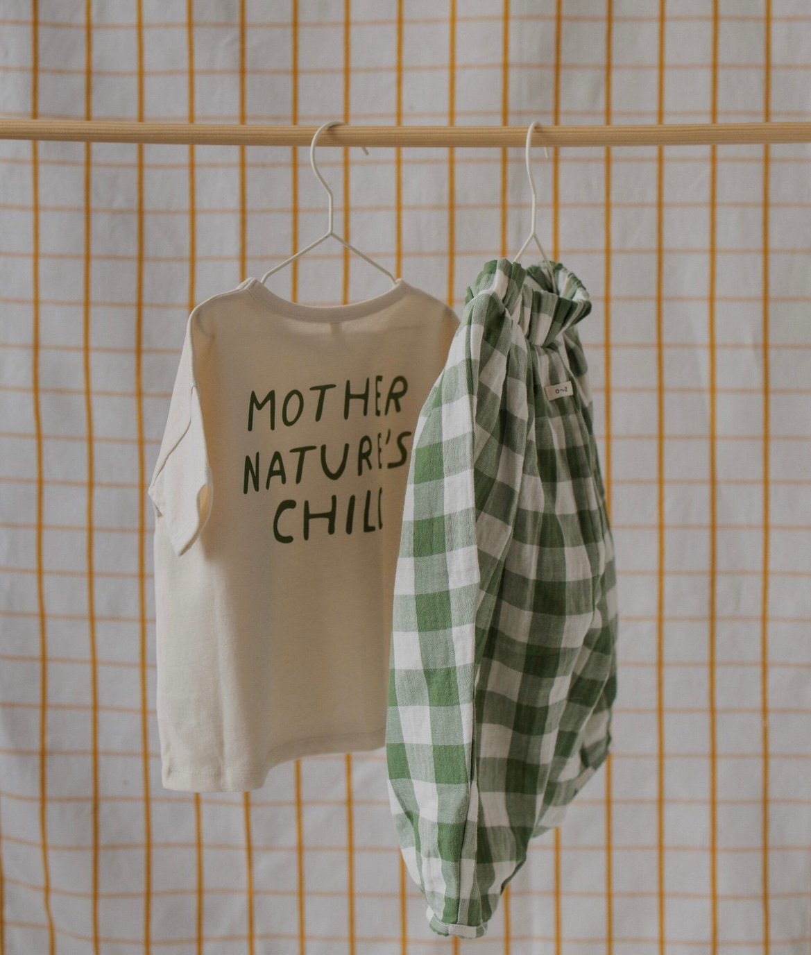 organic zoo - Dill Gingham Resort Pants | UANDEL