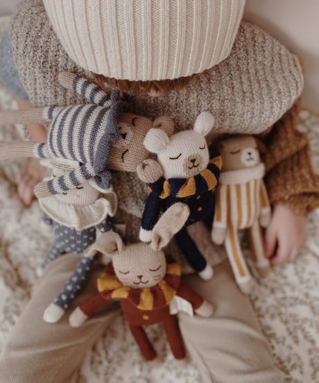main sauvage - Puppy knit toy 送料無料