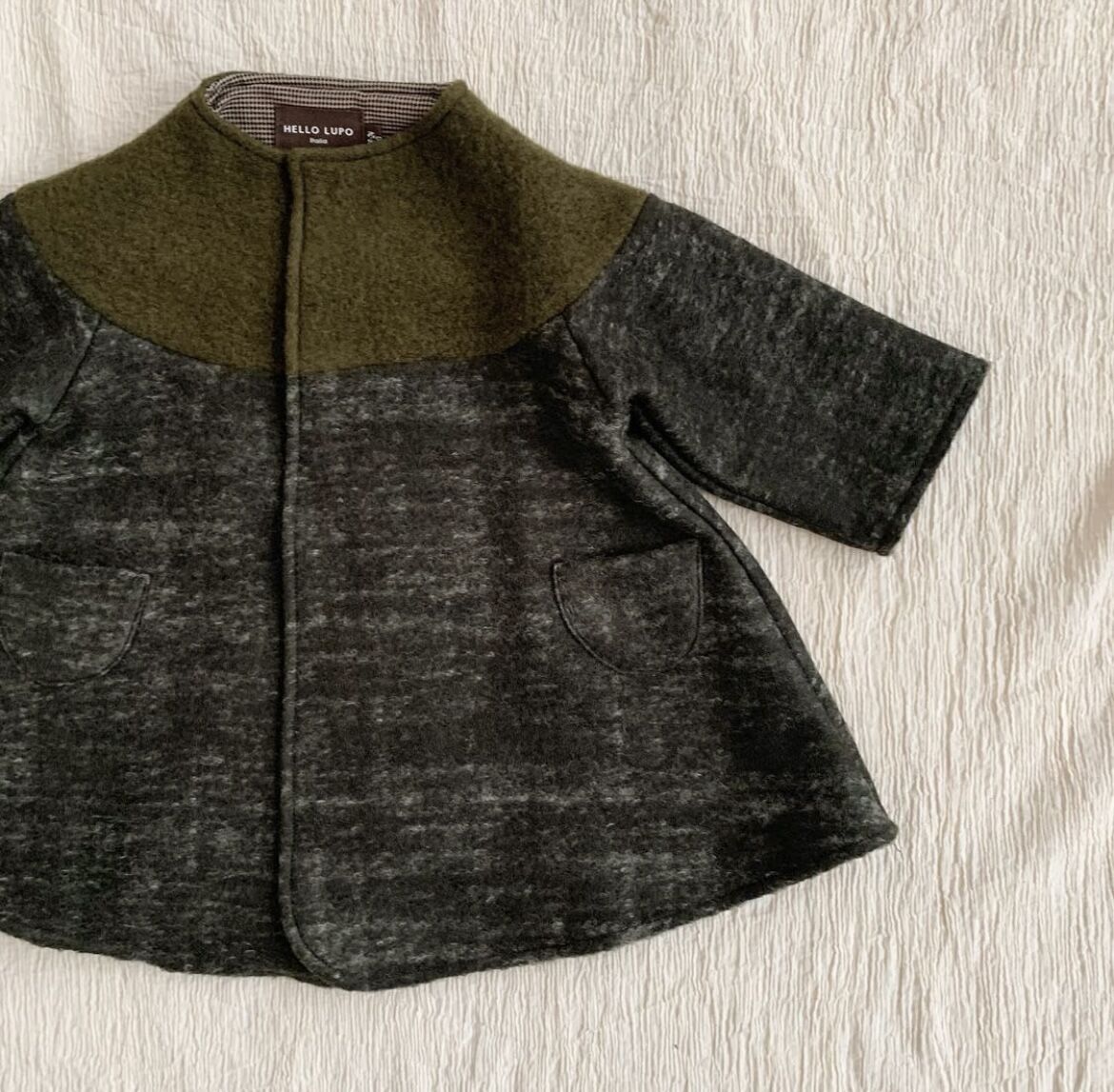 HELLO LUPO bell coat コート 6-7y