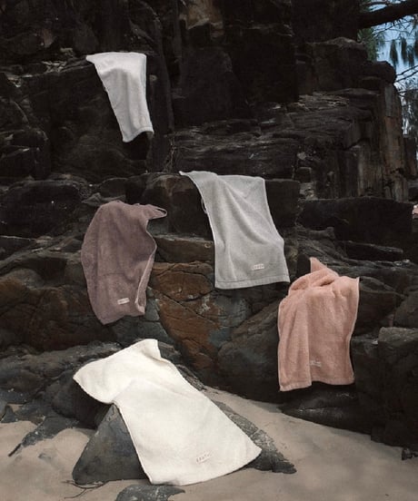 【予約】EARTH THE ARCHIVE - Plant dyed organic towel -face