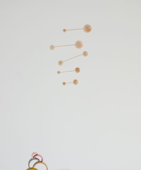 【予約販売商品】Kinetic Levi - Monika Wood hanging kinetic mobile
