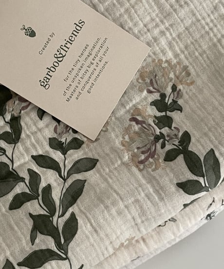 garbo&friends - Honeysuckle Muslin Pillowcase