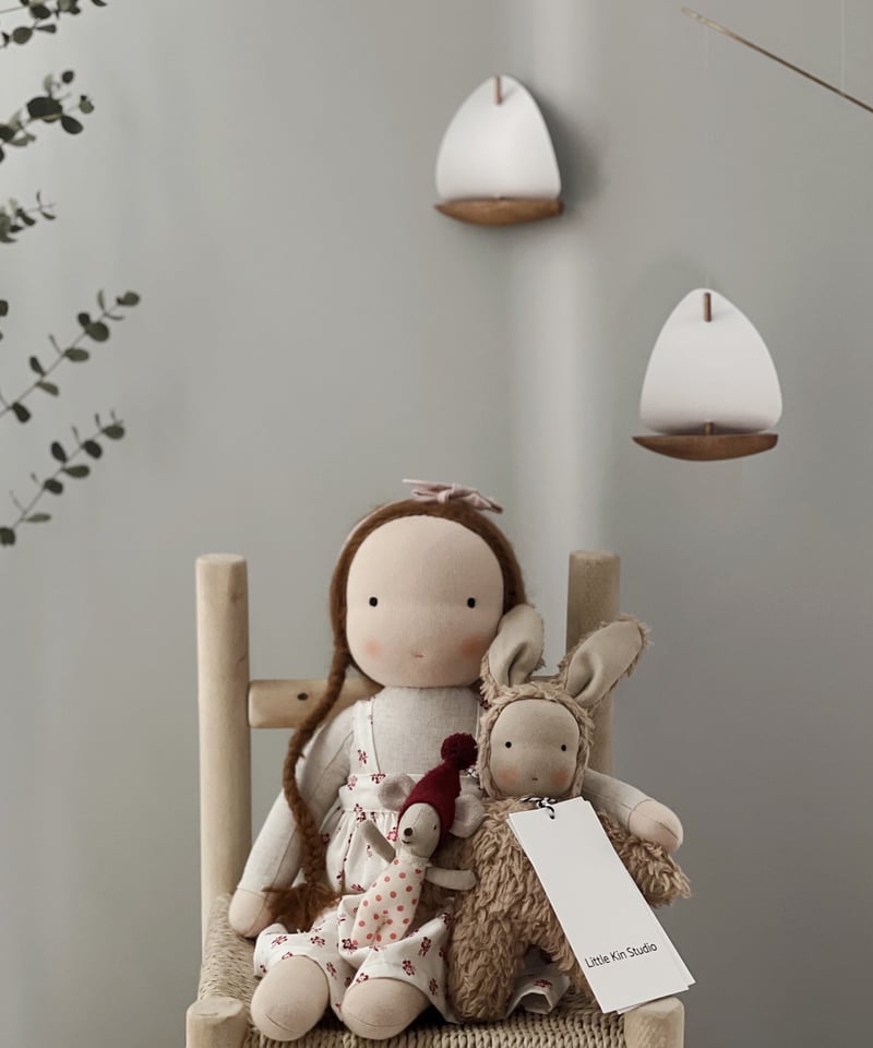 little kin studio bunny doll