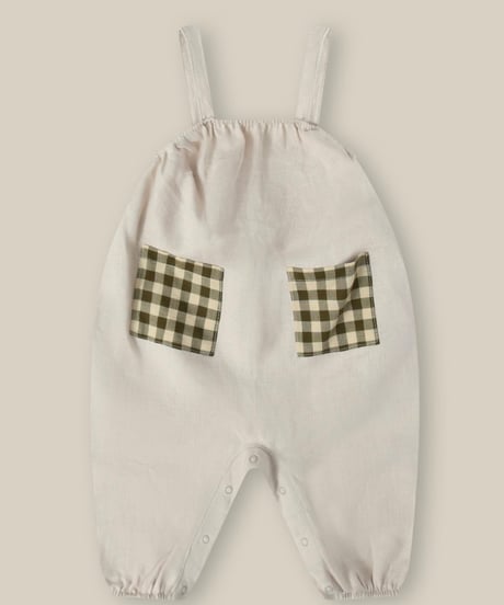organic zoo - Ceramic White Artisan Jumpsuit