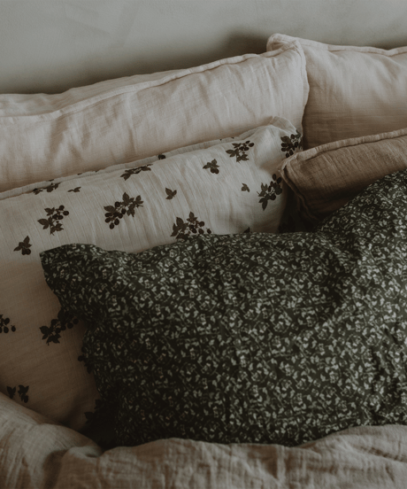 garbo&friends - Blackberry Muslin Pillowcase