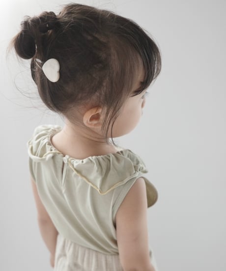 【予約商品】UANDEL - mellow collared tank tops(melon yellow)