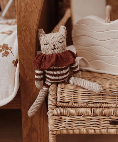 main sauvage - Kitten knit toy 送料無料