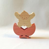 KK215 鯉のぼり（小） 小黒三郎 組み木の五月人形 | ゆかいなさかなSTORES