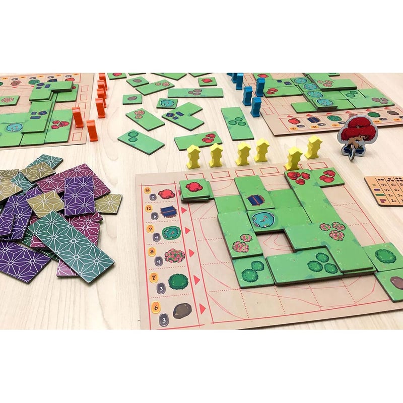 ボードゲーム 雅〈ミヤビ〉/HABA・すごろくや/アズールの作者が贈る隠れた名作 | ゆ