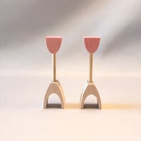 KH537 たもと円びな 小黒三郎 組み木のひな人形 | ゆかいなさかなSTORES