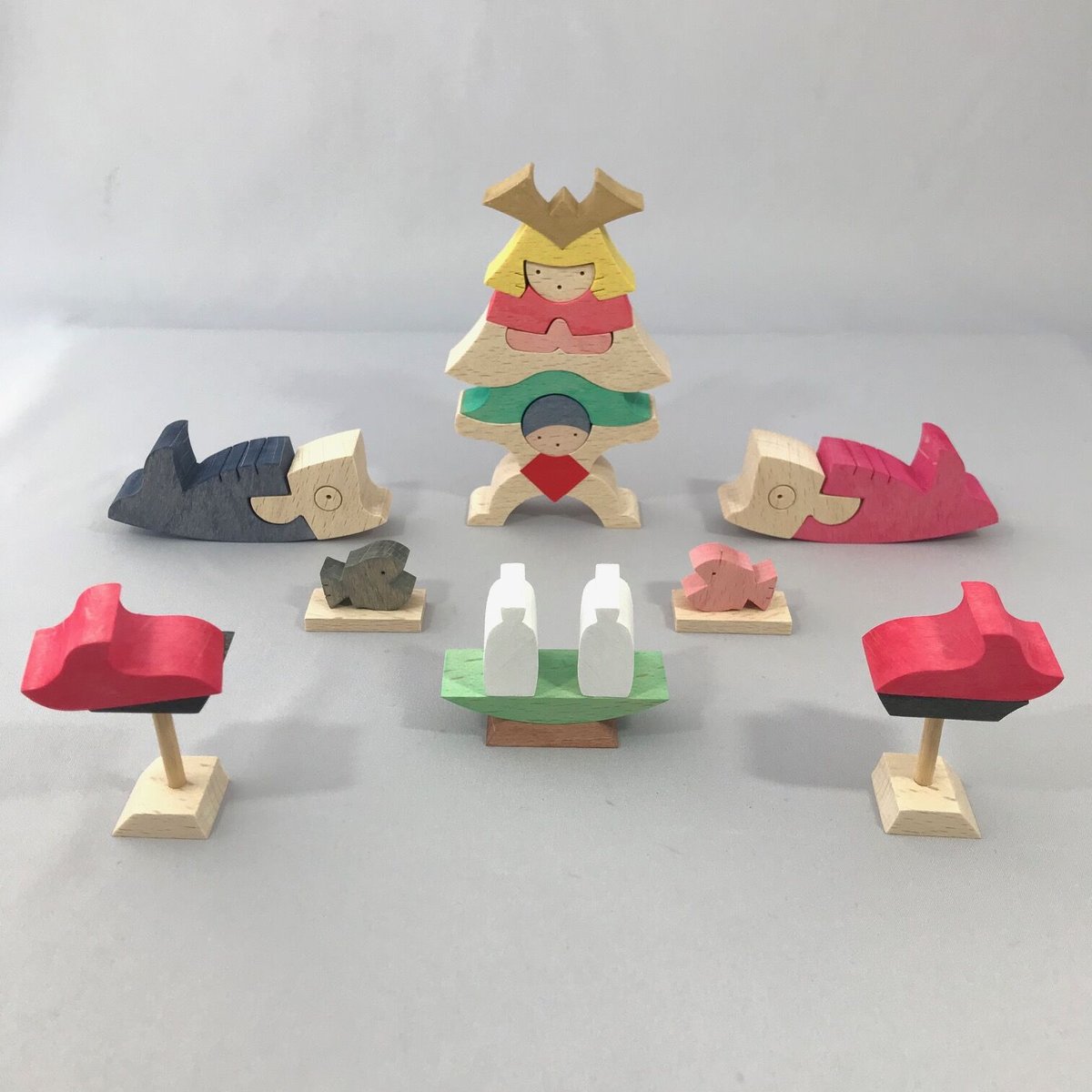 【新品未使用】小黒三郎　五月人形　KK247 鯉武者と金太 鯉武者と金太【小黒三郎の五月人形】【KK247】 | ANDCHILD