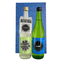 受賞酒入り！ 【夏限定】ギフトセット　BANG純米吟醸酒(金賞受賞酒)・HITOTOSE夏　720ml×2本入り [NGFT－2]