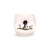 animal  frosted glass