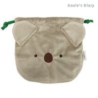 コアラ絵日記　ぬいぐるみ巾着　コアラ