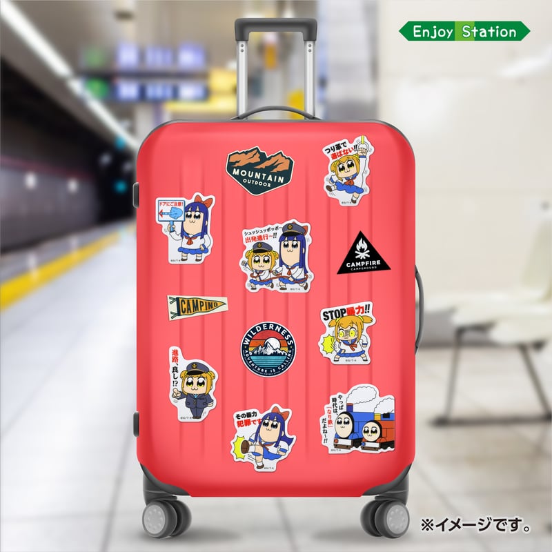 ポプテピピック Enjoy Station ステッカー 07 | API official shop