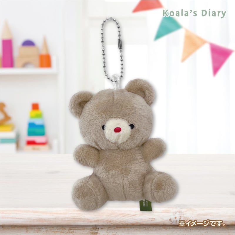 ニュージーズ　くま　ぬいぐるみキーホルダー NIJIベア」ぬいぐるみキーホルダーが2024年10月28日(月)18時30