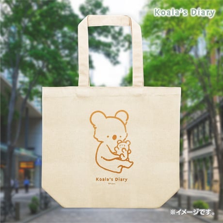 コアラ絵日記　トートバッグ