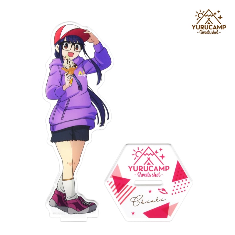 ゆるキャン△ Sweets shot アクリルスタンド 03：大垣千明 | API