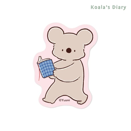 コアラ絵日記　ステッカー　ブック