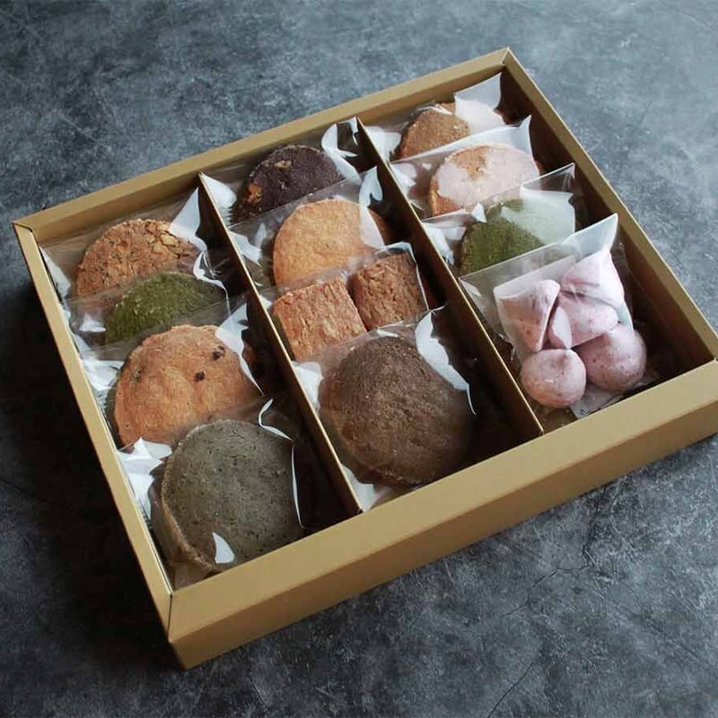 kuma san 断捨離中　お菓子　食品詰め合わせ 大分県産地粉(小麦粉・米粉)使用 クッキー詰め合わせ「すこやか