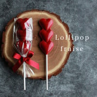 Lollipop fraise