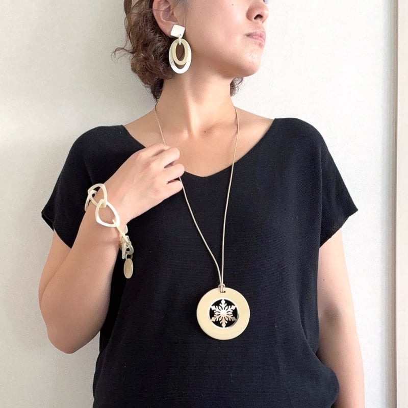 ラウンド用品・アクセサリー miki MIKIMOTO ミキモト ネックレス 18金 K18イエローゴールド アコヤ