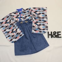 ⭐︎完成品セール⭐︎ 扇和柄　80-90cm