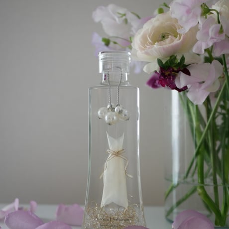 【wedding dress】botanical bottle