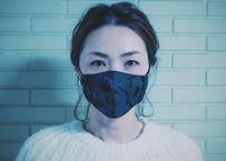 【Premium Model】PatchWork Taste Jacquard MASK 【Size：1 /  Color：DARK 】[秋～春シーズン推奨]