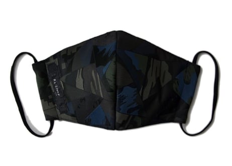 【Premium Model】PatchWork Taste Jacquard MASK【Size：3 /  Color：DARK 】[秋～春シーズン推奨]