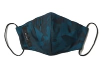 【Standard  Model】PatchWork Taste Jacquard MASK 【Size：1 ～3 /  Color：Deep Blue × Black 】[ALLシーズン対応]