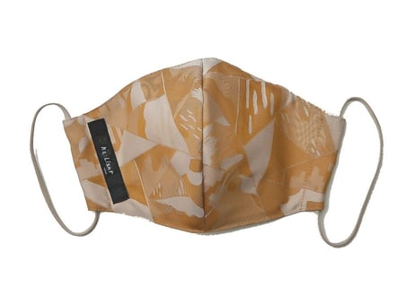 【Standard  Model】PatchWork Taste Jacquard MASK 【Size：1 ～3 /  Color：Espresso 】[ALLシーズン対応]