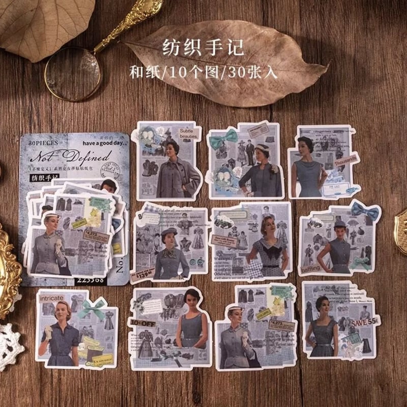 アメリカンレトロ人物ステッカー | DECOLABOO