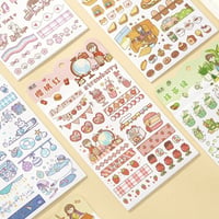 かわいい虹canシリーズ装飾ステッカー