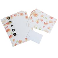 【レターセット】nami nami LETTER SET/ノウゼンカズラ