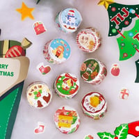 クリスマスロールシール