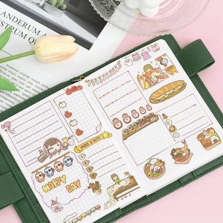 かわいい虹canシリーズ装飾ステッカー