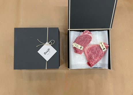 上州和牛 ヘレ・サーロインステーキセット（約250g）