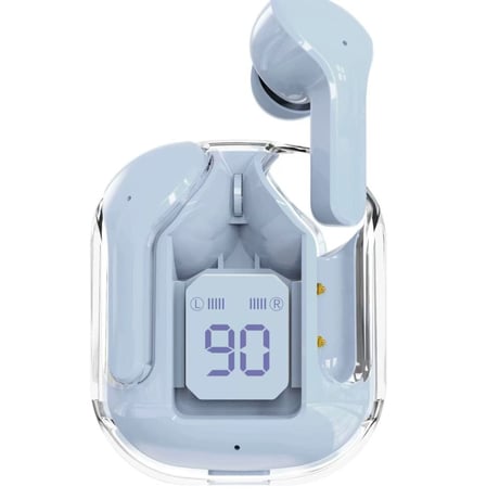 【新品】Bluetoothイヤホン  透明カラー