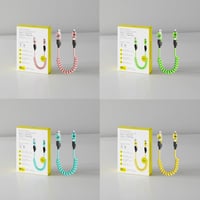 【新品】4-in-1 スプリングデータケーブル