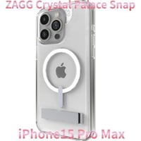 【新品】ZAGG Crystal Palace Snap iPhone 15 Pro Max Clear MagSafe対応