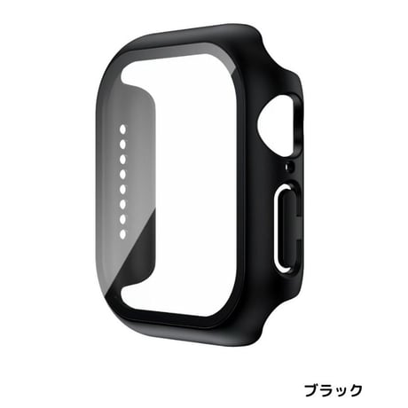 【新品】クリスタルガード 38-49mm Apple Watch ハードクリアケース　ブラック/シルバー/ホワイト/クリア【装着簡単・透明クリアでデザインそのまま】