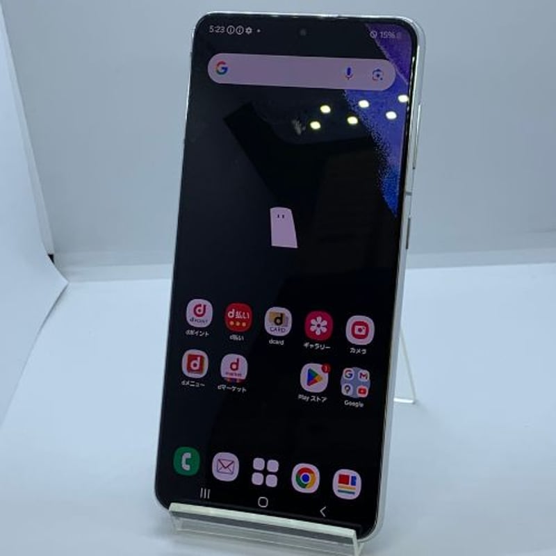 中古Cランク】docomo Galaxy S21 5G SC-51B ホワイト ブラック 中古Cランク】docomo Galaxy S21 5G SC-51B ホワイト ブラック
